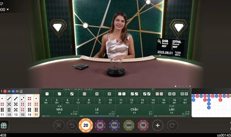 Các tỷ lệ cược trong Tài Xỉu Nhà Cái 188Bet