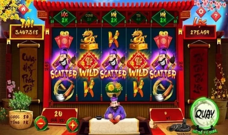Các biểu tượng trong game nổ hũ Ông Đồ tại 188Bet