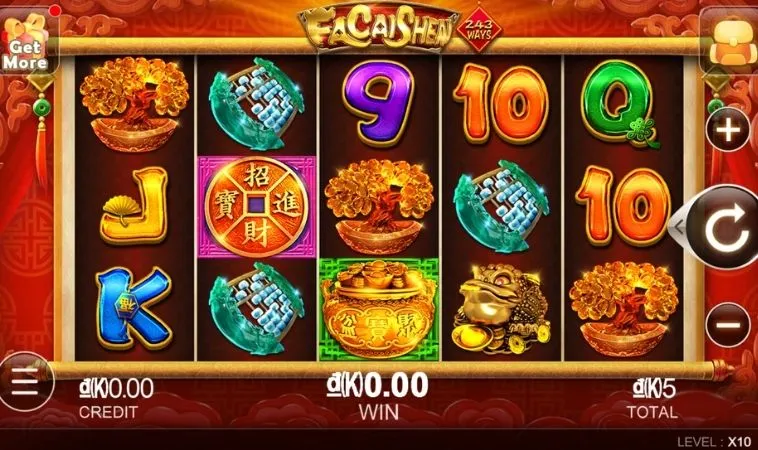 Giao diện chơi Nổ Hũ Thần Tài 188Bet